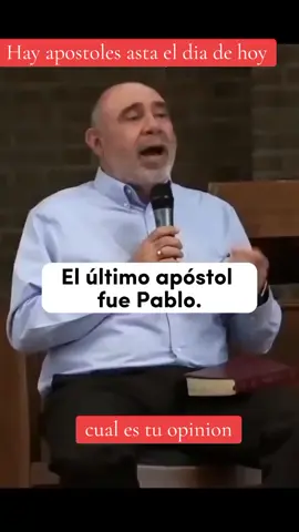 Existen los apóstoles el día de hoy, que dice la biblia de Dios.