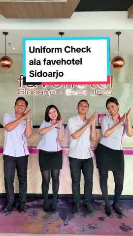 Uniform Check ala favehotel Sidoarjo: Stylish dan kekinian! 😎 #favehotelSidoarjo #OOTDhotel #fashion #dance 