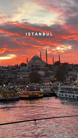 Istanbul - The City of Love Istanbul, a stunning city where ancient charm meets modern grace. From historic minarets to the scenic Bosphorus, beauty unfolds at every turn. #istanbul #turkiye #turkey #bosphorus