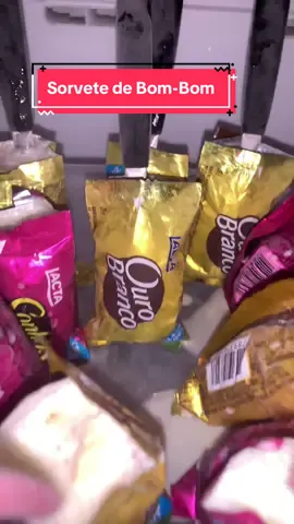 Sorvete de Bom-Bom Ouro Branco e Sonho de Valsa #receitas #receitasdocrs #sorvetedeourobranco #ourobrancobarra #lacta #piracanjuba #sobremesafácil #gelado #receitaspratododia #receitastiktok #sobremesafácil 