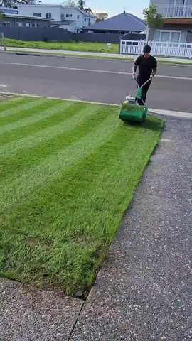 Speedy satisfying rye sowing 🌱 (@PROJECT | 31) #extreme #unreel #lawnmower #grasstok #satisfying 