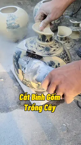 Cắt Bình Gốm Trồng Rau #trongrau #trongrausach #lamvuon #trongcay #namxelan90 