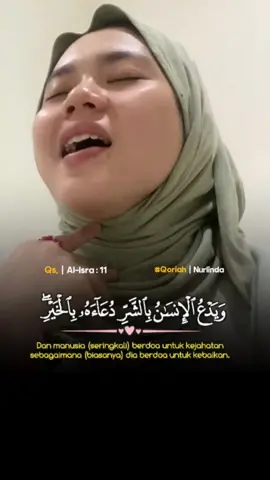 Virall‼️ Tilawah Merdu ||Qs, Al-Isra:11 || @nurlinda_sn || Wayadulinsānubisysyarriduā  #Wayadulinsānubisysyarriduā #tilawah #tilawahmerdu #tilawahquran #tilawahviral #alisra11 #qori #qoriah #qoriinternasional #qoriahinternasional #nirlinda_sn   #syamsurifirdaus #syahrirqori #salmanamrillah #darwinhasibuan #mifthafaridl #Erinzelianawawi #salsawns #gangsterarab #kurrotaainii #citranottujuh #lilirahmah_ #wafasitiaulia #viralvideo  #trendingtiktok ##viraltiktok #terbarutiktok #tilawahterbaru #fyp #jalanhijraku #Palestine #freepalestine 