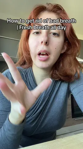 How to get rid of bad breath was requested, Delivered <3