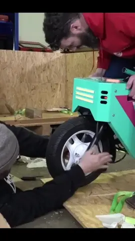 Subscriber hand builds me an insane Motorcycle #bike #motorcycle #subscribe #insane 