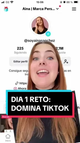 Día 1 del reto Domina TikTok #tiktoktips #tiktokexpert 