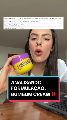 ANALISANDO A FORMULAÇÃO: BUMBUM CREAM 👀 SIM glowers, esse dia chegou! Depois de 1 hora estudando essa formulação consegui trazer um conteúdo completinho sobre esse produto 😮‍💨 Gostaram do vídeo? Já testaram o Bumbum cream? Lembrando que temos cupom no site da Beleza Brasileira, é THEGLOW! Aproveitem ‼️❤️
