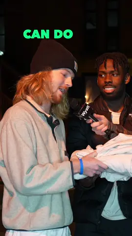 If they can fold a fitted sheet they win $20! Thanks @Saatva #challenge #fittedsheet #saatva #SaatvaPartner