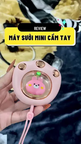 Máy sưởi cầm tay mini - dành cho các bạn công sở - đi du lịch - đi đường gió mùa đông lạnh . Nhiệt độ mây 40-60 độ #maysuoimini #maysuoicamtay #maysuoicamtaymini #maysuoi 