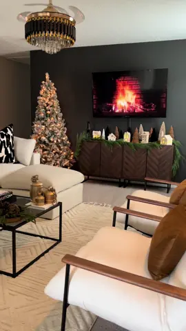 Loft views! #fyp #fy #christmasideas #christmasdecor #viralchristmas #viraltiktok #christmasvillage #christmasinspo #foryourpage #foryoupageofficiall #homedecorinspiration #loftinspo #neutralchristmasdecor 