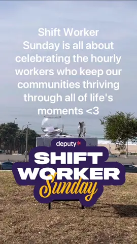 Make sure to thank the shift workers who make a difference in your life this #shiftworkersunday Join @deputy app in saying thank you for the 