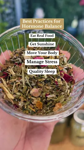 There are natural ways to balance hormones and improve your menstrual cycle. Nutrition. Stress management. Quality sleep. Sunshine. Herbs. 💛 #cyclesyncing #balancinghormonesnaturally #herbs #menstrualcyclehealing #herbalism #hormonehealth #holistichealing 