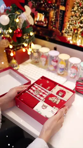 Tất Vớ Cổ Cao Gấu Đỏ Nam Nữ Sinh tất giáng sinh #tất #tatgiangsinh #tatnoel 