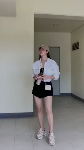 #fitcheck Jacket and romper from F21, Cap from NewEra, Shoes from Nike, Wallet from Charles&Keith, Tumbler from Starbucks. #OOTD #forever21ph #nike #charlesandkeith #starbucks #neweracap 