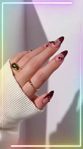 Red cherry french nails🍒💅✨💖🥰#manicure #nails #nailart #fashion #foryou #beauty #nailtutorial #tiktoknails #nailtech #nailenvy #naildesigns #prettynails #cutenails #nailtrends #almondnails 