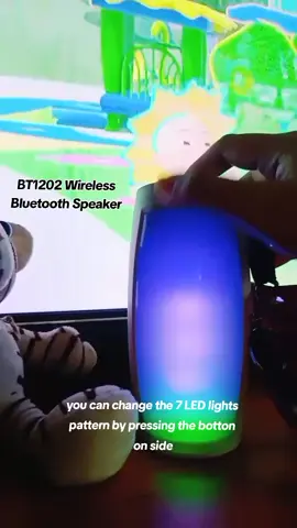 #bt1202rgbwirelessbluetoothspeaker #wirelessspeaker #minispeaker #bluetoothspeakers 