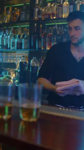 A Man Sat Down in a Bar...