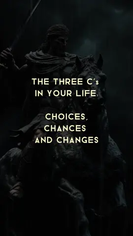 The Three C's In Your Life—Choices, Chances, And Changes. #moveinsilence #MoveForward #relationshipcoach #lifecoach #SelfImprovement #yourlife  #Relationship #Friends #life #Love #lovecoach #Foryou #fyp #mindset #motivation #inspirationalstories #inspirationalquotes #dreaming #BestLife #mindset #choices  #Chances #changeslife 