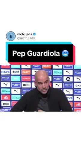 “I am not moving from this seat. I can assure you.” 😮‍💨 #mancity #mcfc #guardiola #mancityfans #football #PremierLeague 