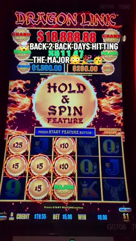 😳😲BACK 2 BACK DAYS HITTING THE MAJOR!🤯🤩🎉🥳 Same Bank of Machines! #bonus #slots #gambling #viral #trending #casino #bdslots #winning #positivethinking #positivevibes #dragonlink 