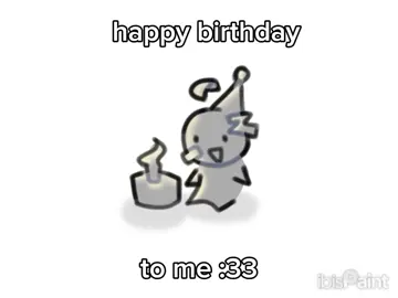 YIPPIEEEE HAPPY BIRTHDAY TO MEEE!!11!1!1!!! >:3333 #minianimation #happybirthday #mybirthday #specialday #cake #silly #fyp #viral 