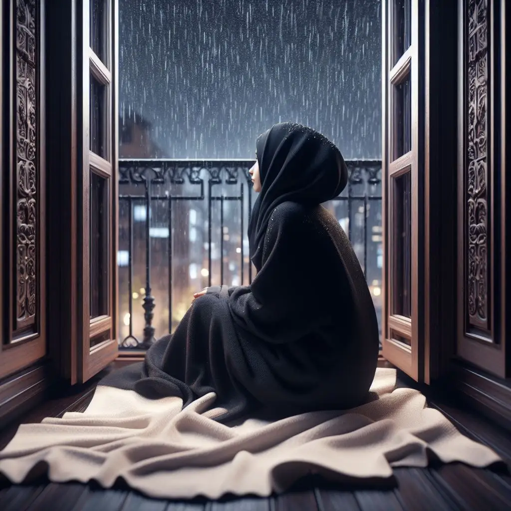 By.Ai 3d Animation #ai #3d #3danimation #fypシ #fyp #kartunmuslimah #muslimah #hijab #walpaper #aesthetic #walpaperaesthetic #pic #night #sad 