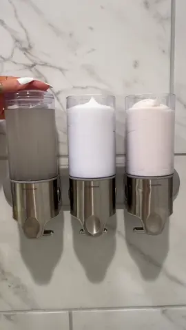 Bathroom must have! I love these @simplehuman dispensers 🤍 Dispenser & Labels on my AMZ under “My Bathroom Must Haves” link in bio  #amazon #amazonmusthaves #bathroomrestock #asmr #asmrrestock #amazonbathroom #simplehumanhome 