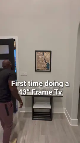 First time installing a 43” Samsung Frame #fyp #subscribe #like #funny #worklife #strong #art #beautiful #icon #positive #houstontx  #texas #richmondtx #fulsheartx #samsung #frametv #fireplace #picture #follow #flush #tvinstall #832 #713 #281 #xplore #exlore #page #viral #viralvideo #goat #audiovisual #hometheater #automation #🔊 #markerting tvmounting #tvmounting #htx #houstontvmounting #katytx #cypresstx #fyp #fypシ #foryou  #clean  #install #htown #Tech #customerservice #trending #tvinstall  #goat #pageforyou #install #how #learning #howitsdone #fun #positivity #tv #4k #mount #whew l #markerting #tvmounting #milwaukee #tools #work #hometheater  #drywall #funny  #entertainment #info #tutorial  #contentcreator #Viralvideo  #comment #follow #satisfying #🔥 #homeaudio #targeted 