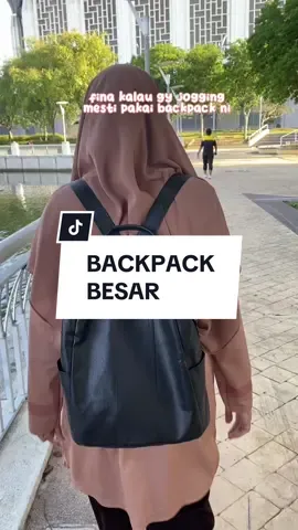 Tapi memang besar korang beg ni, fina memang suka sangat #backpacking #backpackmurah #seo #backpackviral #backpacklawa #begmurah #begviral #beg2in1 