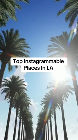 Top Instagrammable Places in LA #losangelescalifornia #thingtodoinla #losangelestravel #losangeleslife 
