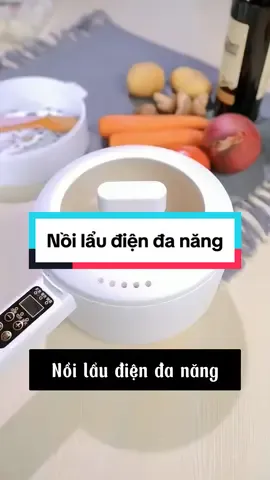 Nồi lẩu điện đa năng, phù hợp nhất với các bạn HSSV #nồilẩuthậpcẩm #giadungthongminh 