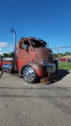 Man I've always wanted a cabover 🥵🔥 #ratrod #hotrod #cabover #chevy #truck #cartok #fyp #badtothebone #pennsylvania #rumble #nobodyapproved 