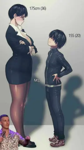 Metas.#manga #tallgirls