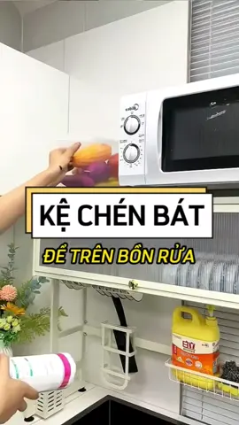 Kệ chén bát để trên bồn rửa có nắp đậy. Tiện dụng cho mọi nhà. #SportsOnTikTok #kechen #kechenbatdanang #kechenbatconap #xuhuong 