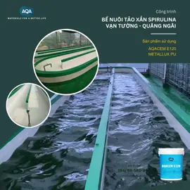Bể nuôi tảo AQACEM E120 METALLUX PU