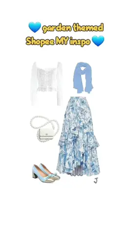 garden themed shopee malaysia ootd inspo #shopeemy #shopeemission #xybca #shopeefinds #shopeecheck 