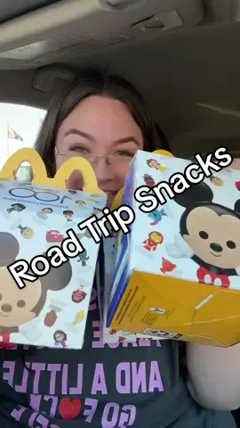 Road trip Snacks! #roadtriphaul #disney100toys #mcdonaldsdisneytoys 
