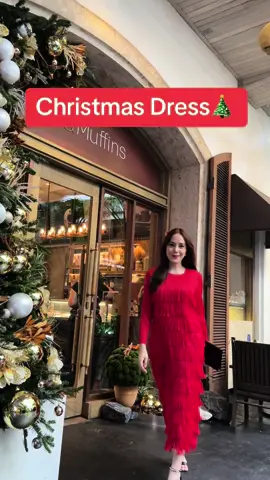 🎄ลูกค้ารีเควสกันมาเยอะ สีแดงมาแล้วนะคะ  ชุดตีมงานคริสต์มาส #คริสมาสต์2023  🏷️ Marina pleated Dress  ชุดพลีทพู่ แขนยาว  ดีไซน์พู่ด้านหน้า ด้านหลังเรียบๆ ผ้าพลีท ยืดใส่สบาย  ** สาวอวบใส่ได้ อำพรางหุ่น  ไม่มีซับใน นะคะ ** นางแบบ ใส่สินค้าจริง  Price: 990 THB / Free Shipping  Color: Brown Black Yellow Cream Nude  Size: Free Size  B : อก: ก่อนยืด 38” ยืดได้ 56”  W: เอว ก่อนยืด 32” ยืดได้ 60”  H: สะโพกก่อนยืด 40” ยืดได้ 68”  L: ความยาวชุด 47”  Long sleeve Shirt : ความยาว แขนเสื้อ 20.5”  Armhole: วงแขนไหล่ 18”-22”  Shoulder ไหล่กว้าง 17”-23”  🛒 สั่งสินค้ากดตะกร้า  #bestmixonhershop #TikTokFashion #เสื้อผ้าแฟชั่น #เดรสพลีท #ชุดไปงานแต่งงาน #เดรสสวยๆ #chritmasdress #ชุดออกงาน #งานพลีทคุณภาพ #pleateddress 