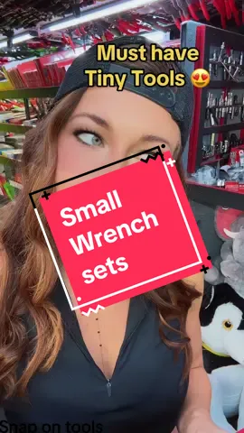 Tiny Tools 😍 #wrenching #snapontools #snapon #snapontools #combowrench #snaponhandtools #coolsnapontools #snapontooldealer #mechanictok #tooltok 