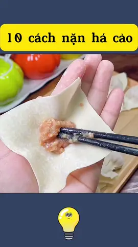 Cách nặn há cảo đơn giản nhất #cachnanhacao #meovat #meohay #meovatcuocsong #pytago 