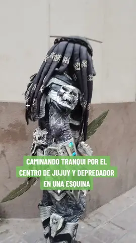 🌵 Esos encuentros inesperados. Es un espectacular disfraz. #depredador #jujuyargentina 