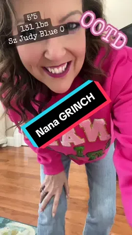 OOTD Nana Grinch and Judy Blues Holy Grail! #fyp #foryoupage #OOTD #transformation #earlyblackfriday #tiktokshop #mygodisawesomegod #Love #weightloss #myjesus #faith #selflove 