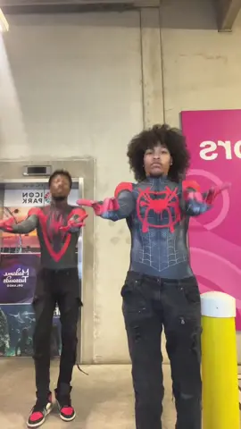 Dancing our way into the spider verse 🕷️ 