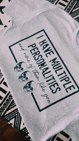 Now Available!🖤 #TikTokShop #darkhumour #multiplepersonalities #friendsorfoes #mentalhealthhumor #fyp #darkhumor #skellies 