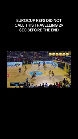 Eurocup, this is a disgrace! 🤡#eurocup #bkteurocup #arisbc #arisvsulm #fyp #fy #refferee #refferees🤡 
