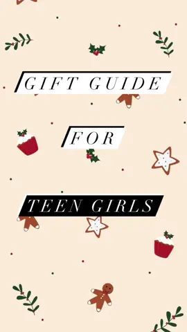 Christmas gift ideas for teen girls!#greenscreen #gifts #gift #fyp #foryourpage #christmas #giftguide #merrychristmas 