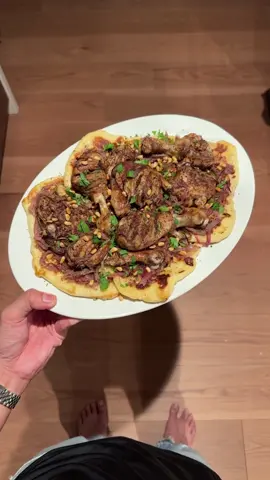 First time making Musakhan (Sumac Chicken w Onions and Flatbread. ITS SO INSANE  😩🫶🏼🍉❤️