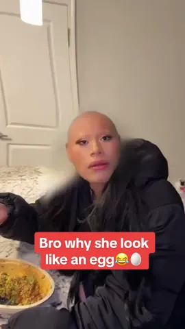 Bro why she look like an egg😂🥚IG:Jr_Villegas1 #fknjunior #fyp #foryou #fypシ 
