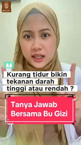 Jangan sering begadang kalau Teman Sehat gak mau terkena penyakit ini yaa 😰 #mganiknutrition #hiduplebihtenang #hipertensi #tensi #tekanandarahtinggi #tensitinggi #solusihipertensi #solusialami #insomnia #rasakanabadi #begadang 