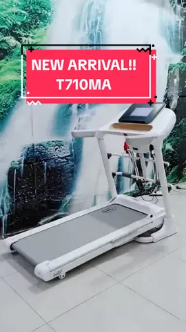 NEW ARRIVAL!!! T710MA ✨✨ Yuk jadi orang pertama yang memiliki produk terbaru dari kami, pesan sekarang juga melalui DM atau link di bio untuk mendapatkan harga special ☺️ #treadmill #treadmillkeren #alatfitnes #alatolahraga #alatgym #tokindo #fyp #bcaxyz 
